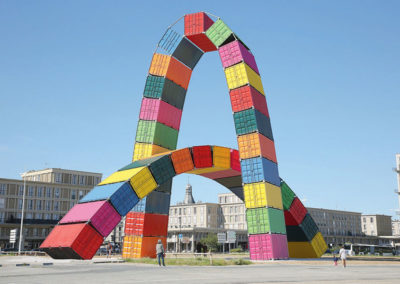Monument des 500 ans du Havre avec les Greeters