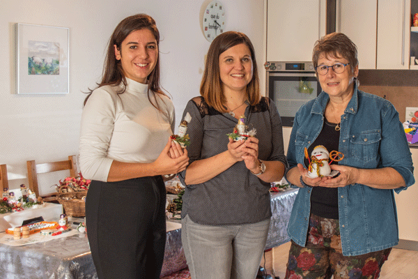 L'oeuvre terminée - Greets de Noël