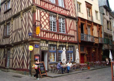 La vieille ville de Rennes