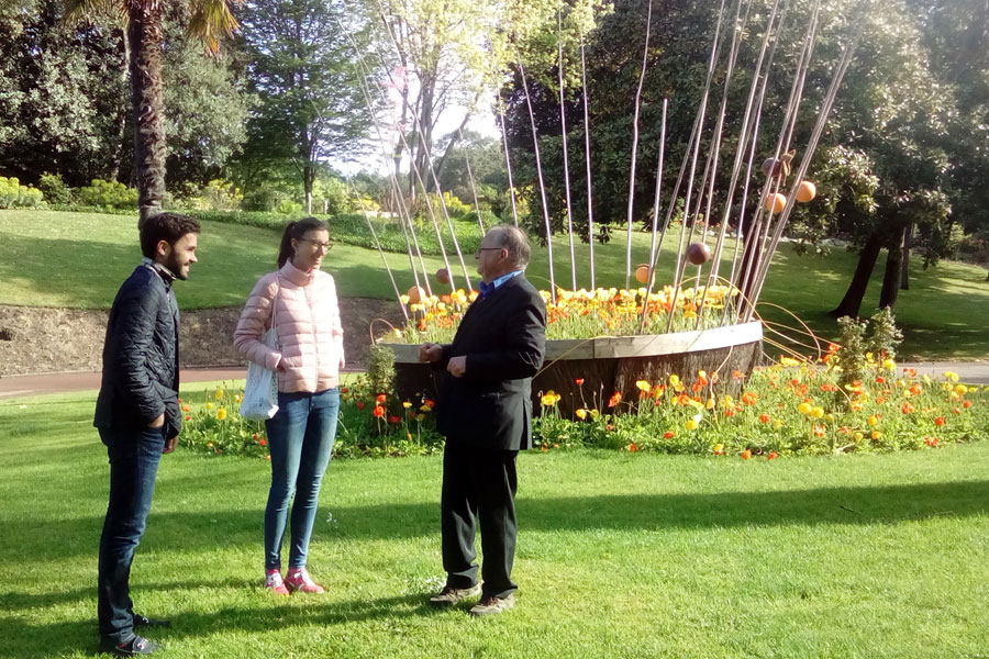 The Boulogne Greeters in the Albert Kahn Gardens