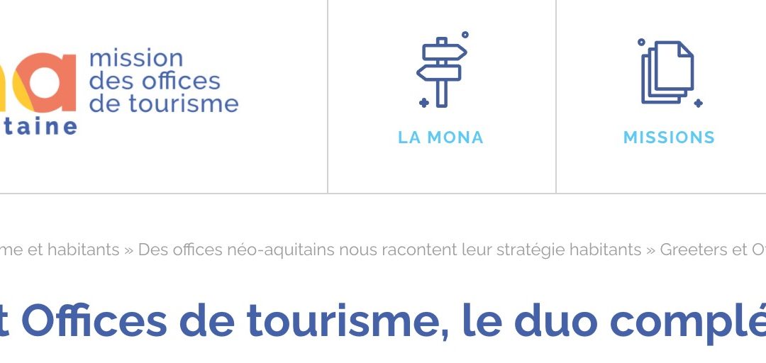 Mona – Mission des Offices de tourisme de Nouvelle-Aquitaine
