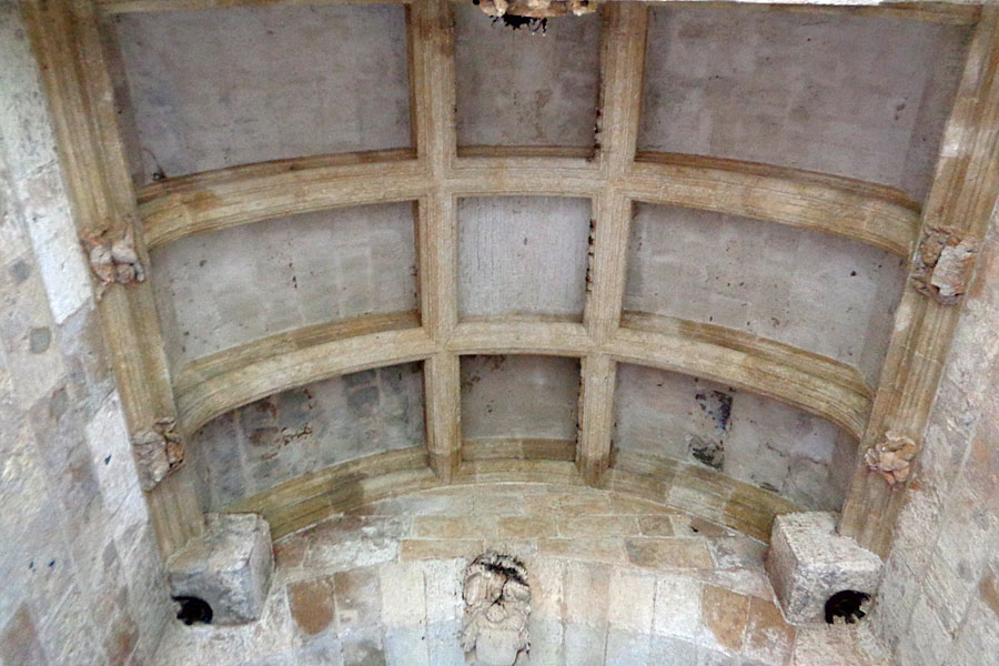 Citadelle - Plafond en caisson