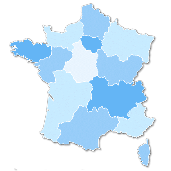 carte régions