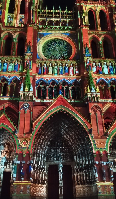Amiens Cathédrale en multichrome